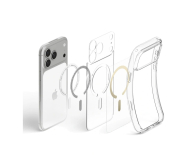 Spigen Ultra Hybrid MagSafe do iPhone 18 Pro/17 Pro (clear gold) - 1586384 - zdjęcie 5